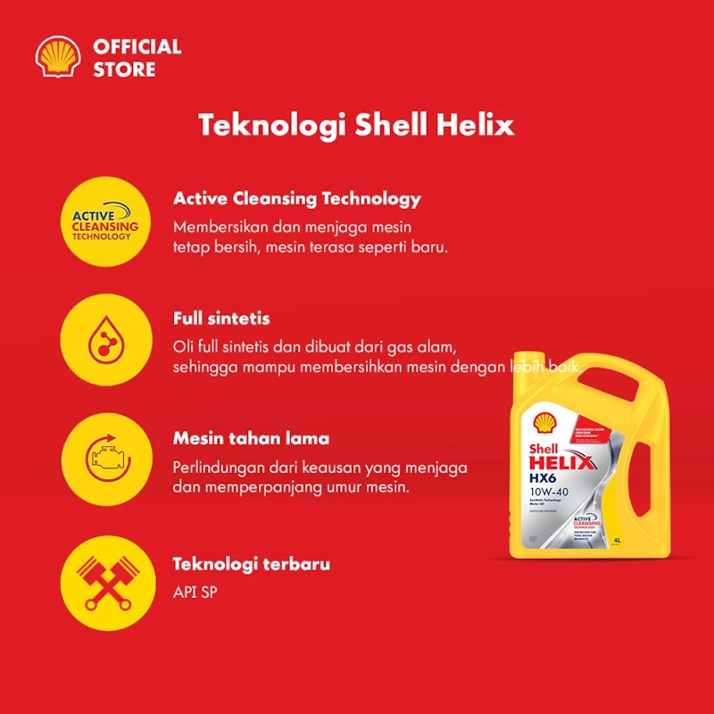 Shell Helix HX6 10W-40 4