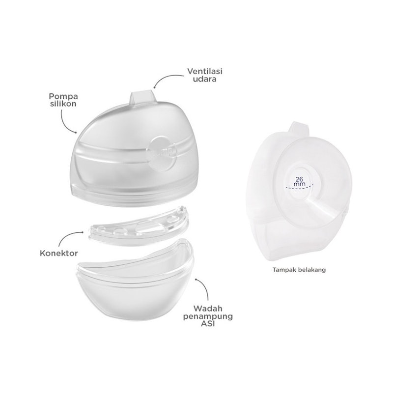BabySafe Breast Milk Collector 3