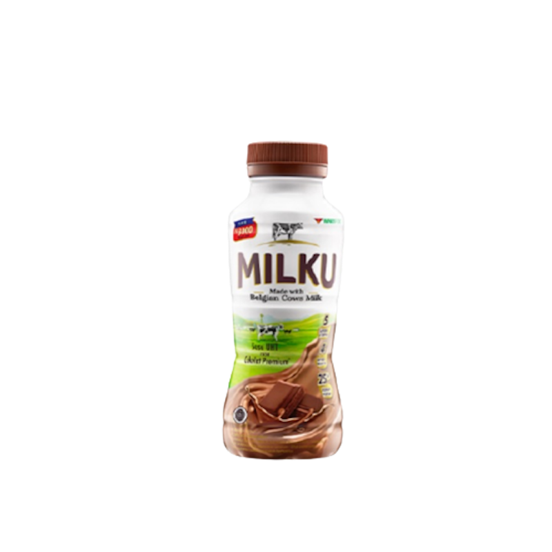 Milku Susu UHT Rasa Cokelat Premium 1