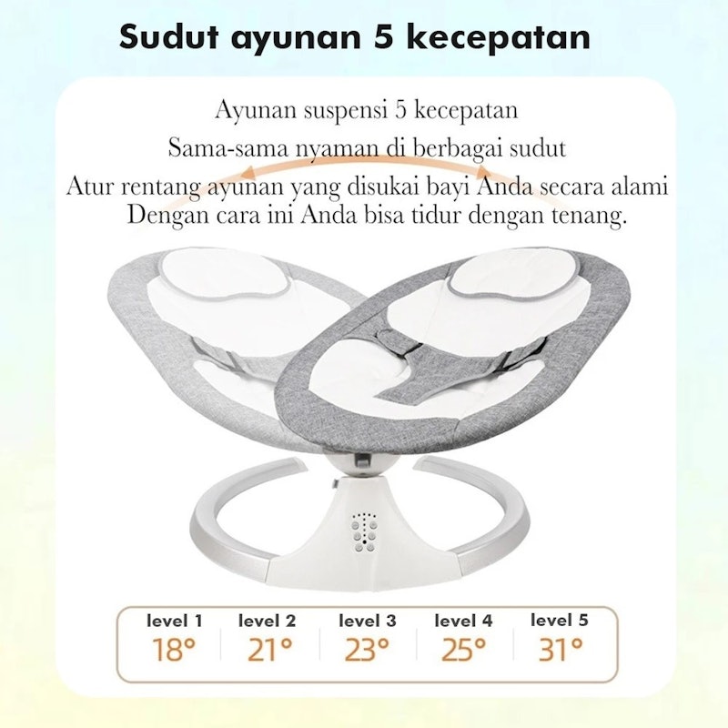 SWETY Ayunan Bayi Otomatis Elektrik 2