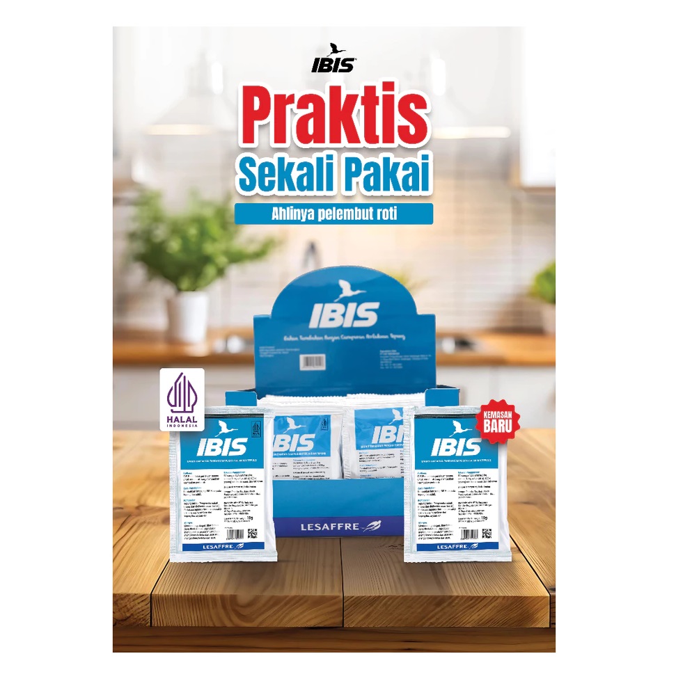 Lesaffre Ibis® Blue Pelembut Roti