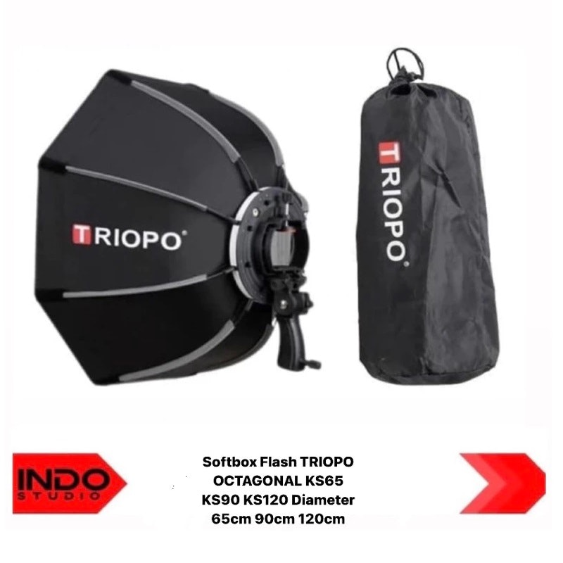 TRIOPO Softbox Flash Octagonal 2