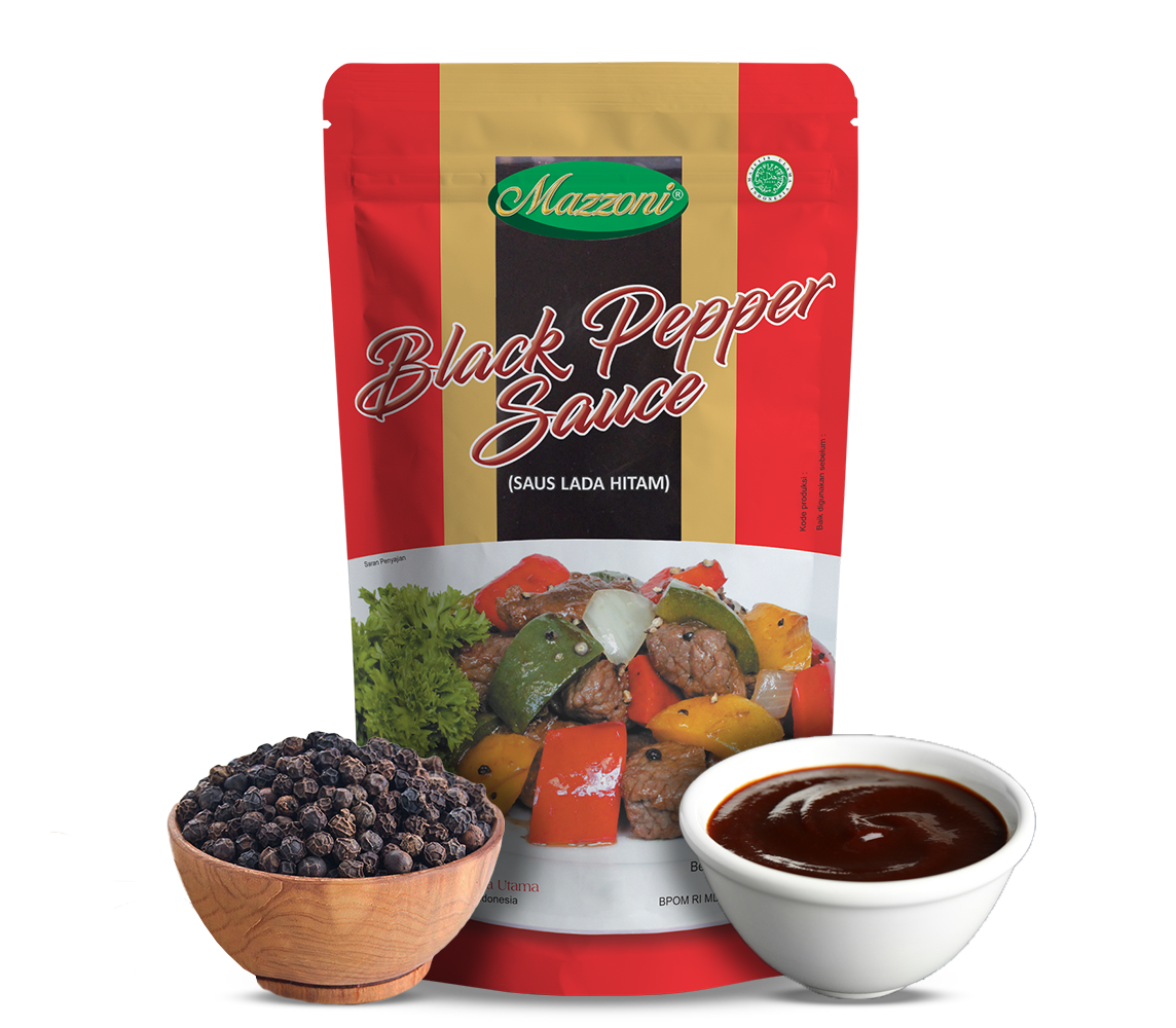 Mazzoni Java Utama Mazzoni Black Pepper Sauce