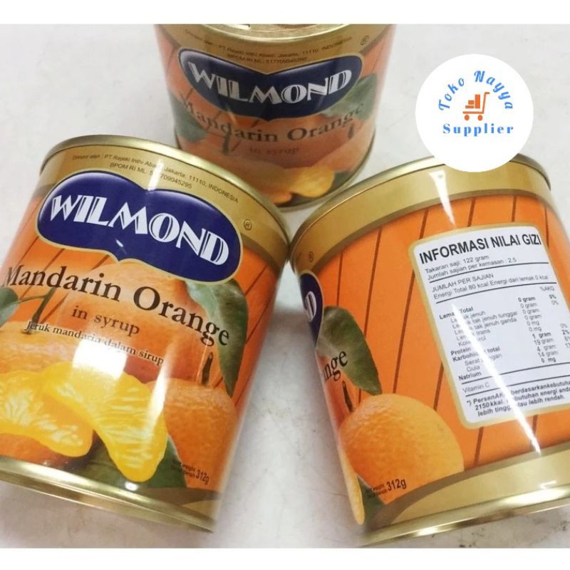 Wilmond Mandarin Orange in Syrup 2