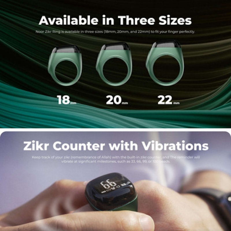iQibla Noor Zikr Ring 4