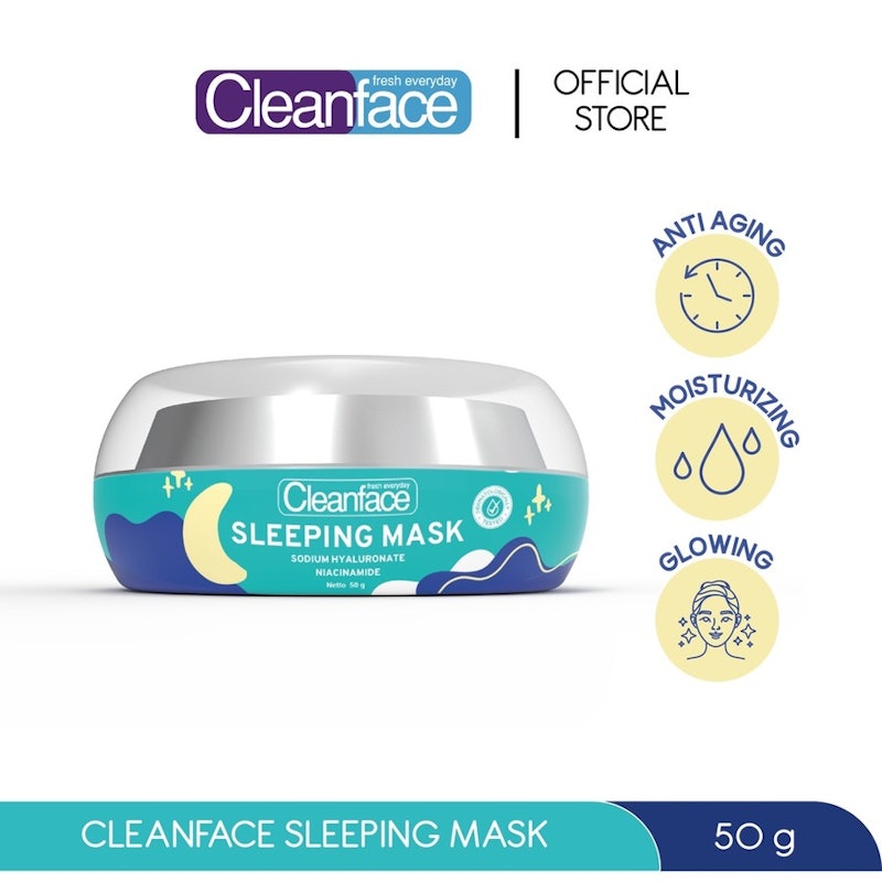 Clean Face Sleeping Mask