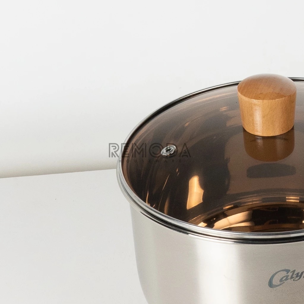 Multi Daya Usaha Calypso Milk Pot Stainless Steel 18 cm