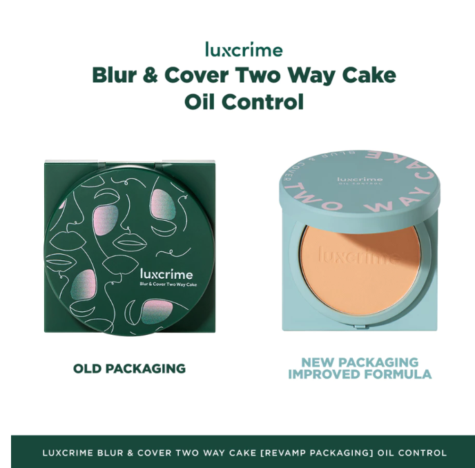 Blur & Cover Two Way Cake Oil Control Honeycomb 5