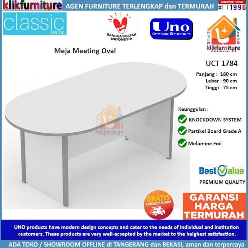 Meja Rapat Oval 2