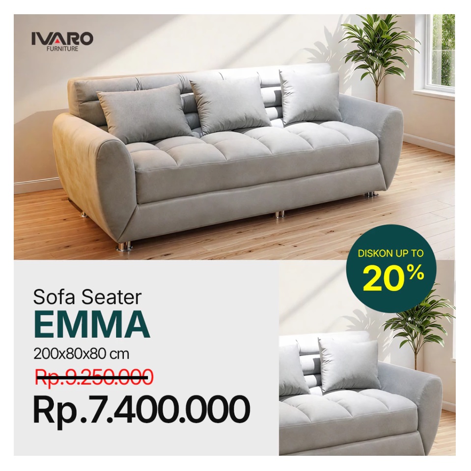 Ivaro Furniture Ivaro Emma Sofa 