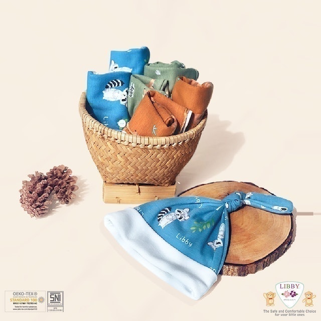 Libby Baby Saputangan Motif Island Explorer