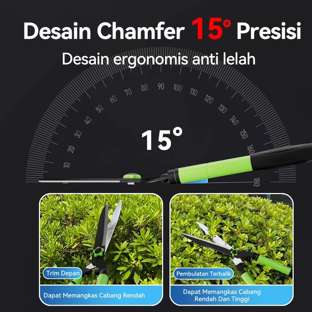 Isku Teknologi Indonesia ISKU Gunting Rumput Teleskopik