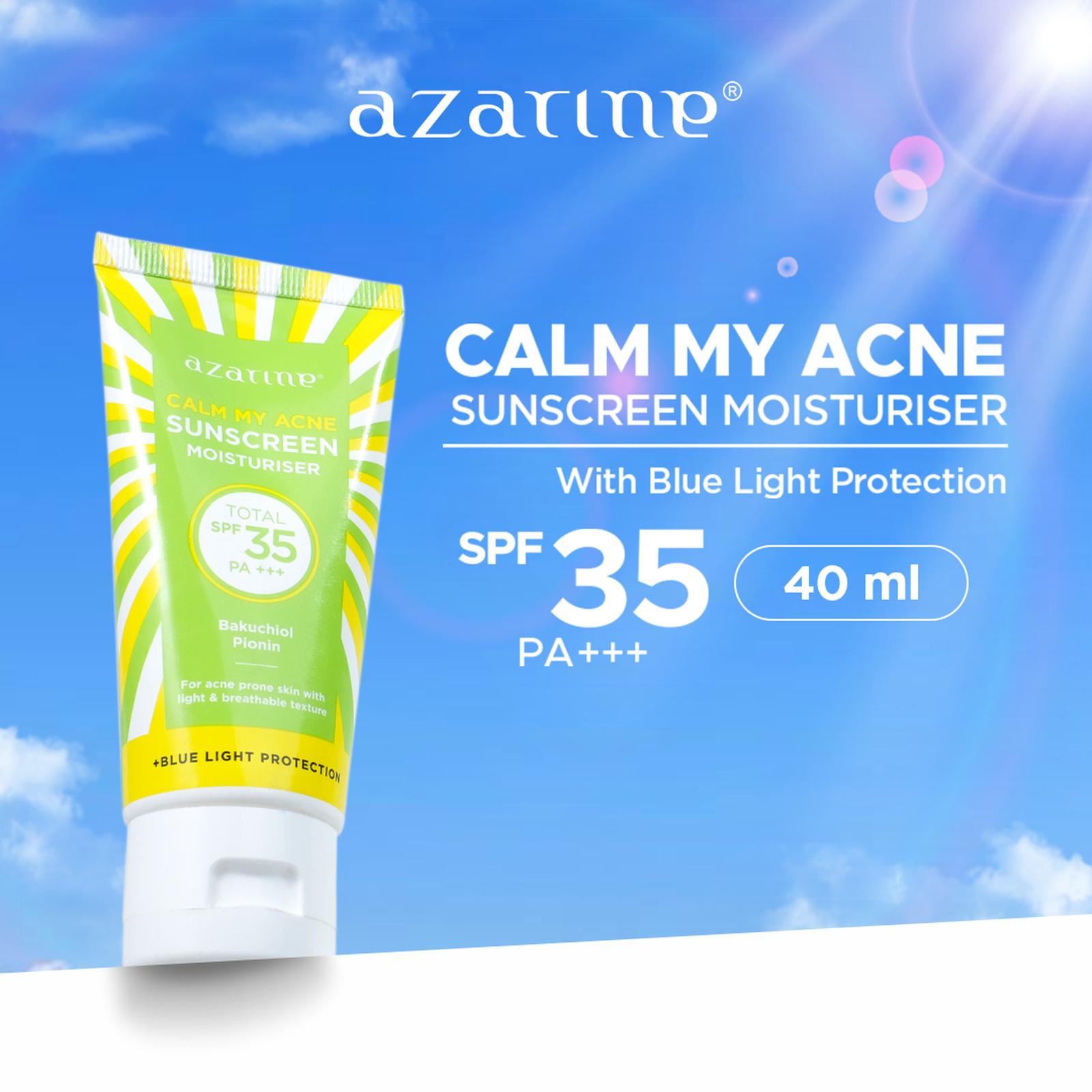 Wahana Kosmetika Indonesia Azarine® Calm My Acne Sunscreen Moisturiser SPF 35 PA+++