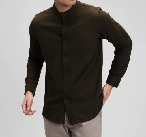  CUTOFF Brave Collarless Shirt