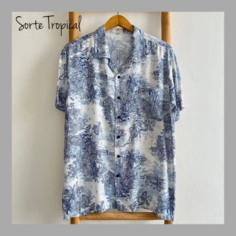 SORTE TROPICAL Hawaii Pantai Floral Daun 2