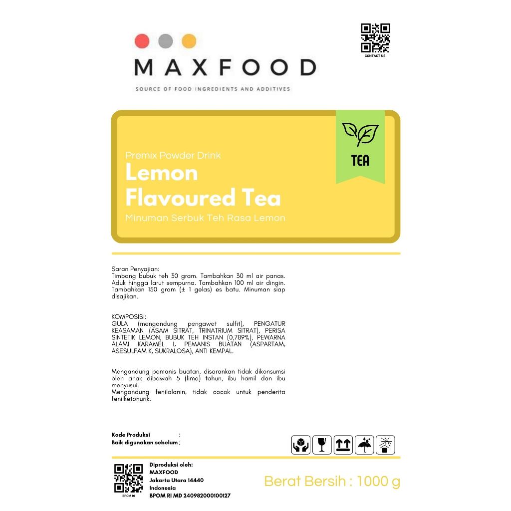 Lemon Tea 1 kg 2