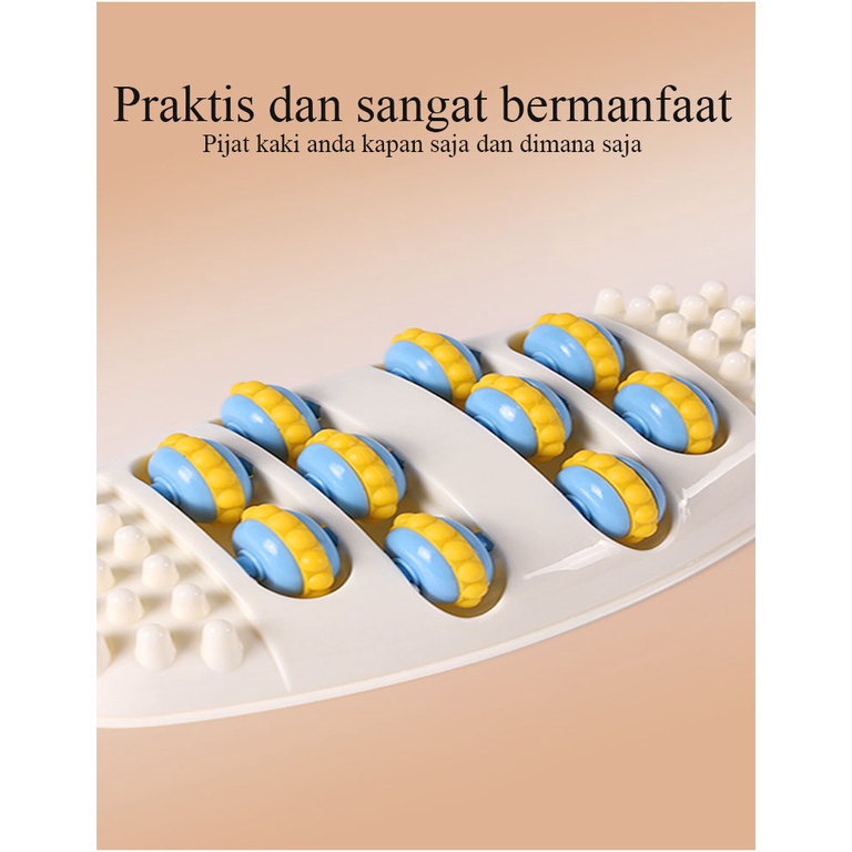  Long Zhi Xue Alat Pijat Kaki Rol Multifungsi 3D