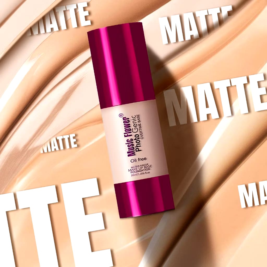 Guangdong Qincai Cosmetics Technology Music Flower Photo Genic Liquid Foundation Powerstay 24H Crystal 104