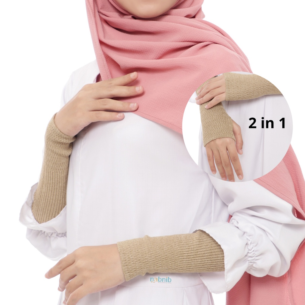 Nabnib Kalisa Manset Rajut Tangan 3