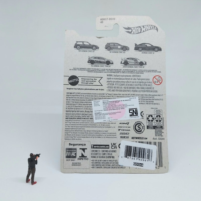 Hot Wheels Honda Civic 50th Anniversary Series 3