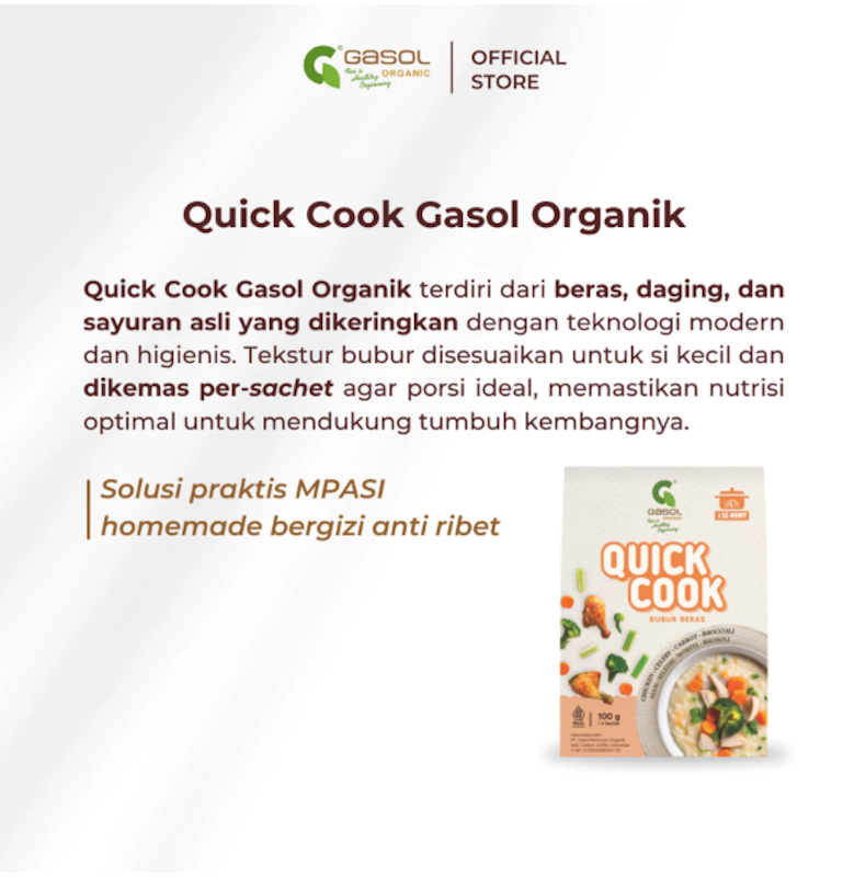 GASOL Quick Cook Chicken Broccoli