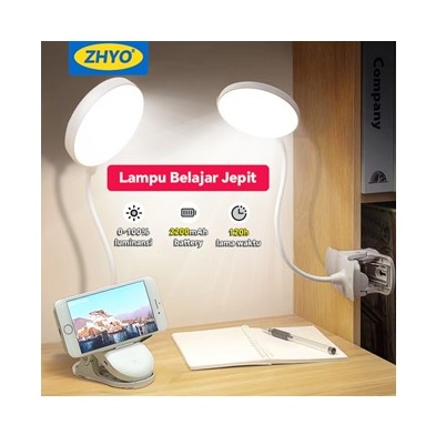  Lampu Belajar Jepit 2.200 mAh