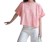 SAGI Yejin Oversized Crop Top Salmon Peach 1