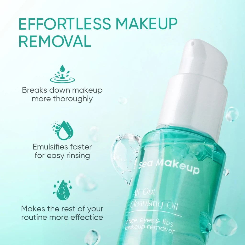Sea Beauty Indonesia Sea Makeup Gentle & Deep Cleansing Oil