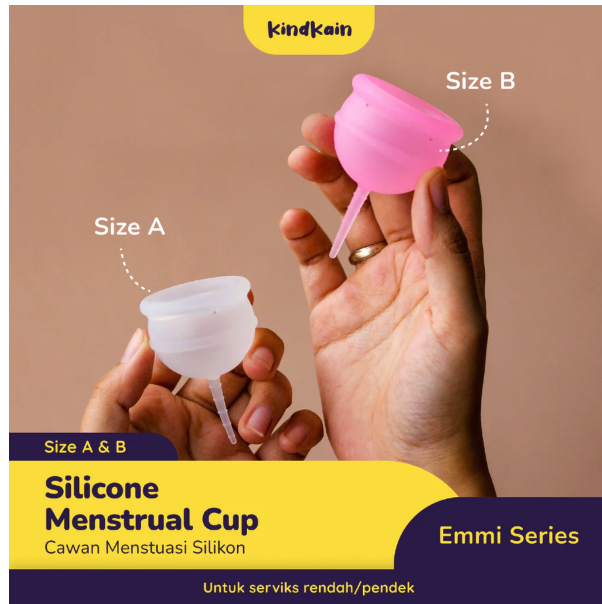  KindKain Silicon Menstrual Cup Emmi Series