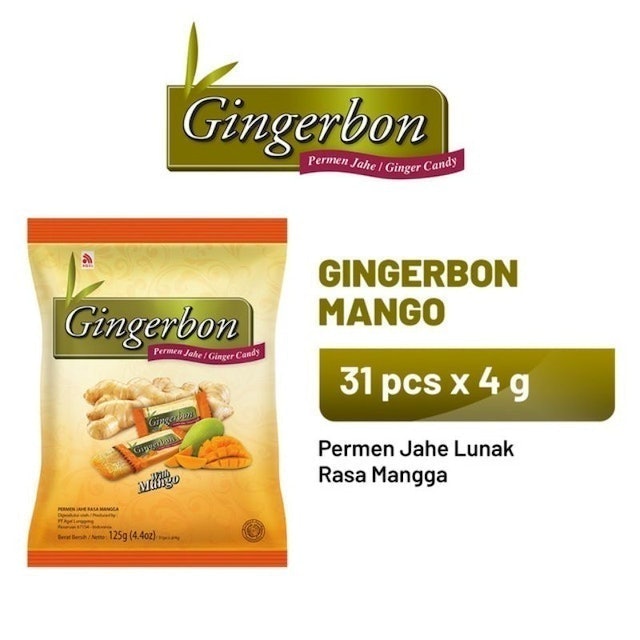 Agel Langgeng Gingerbon Ginger Candy