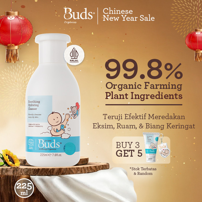 Buds Organics Buds Organics Super Soothing Hydrating Cleanser