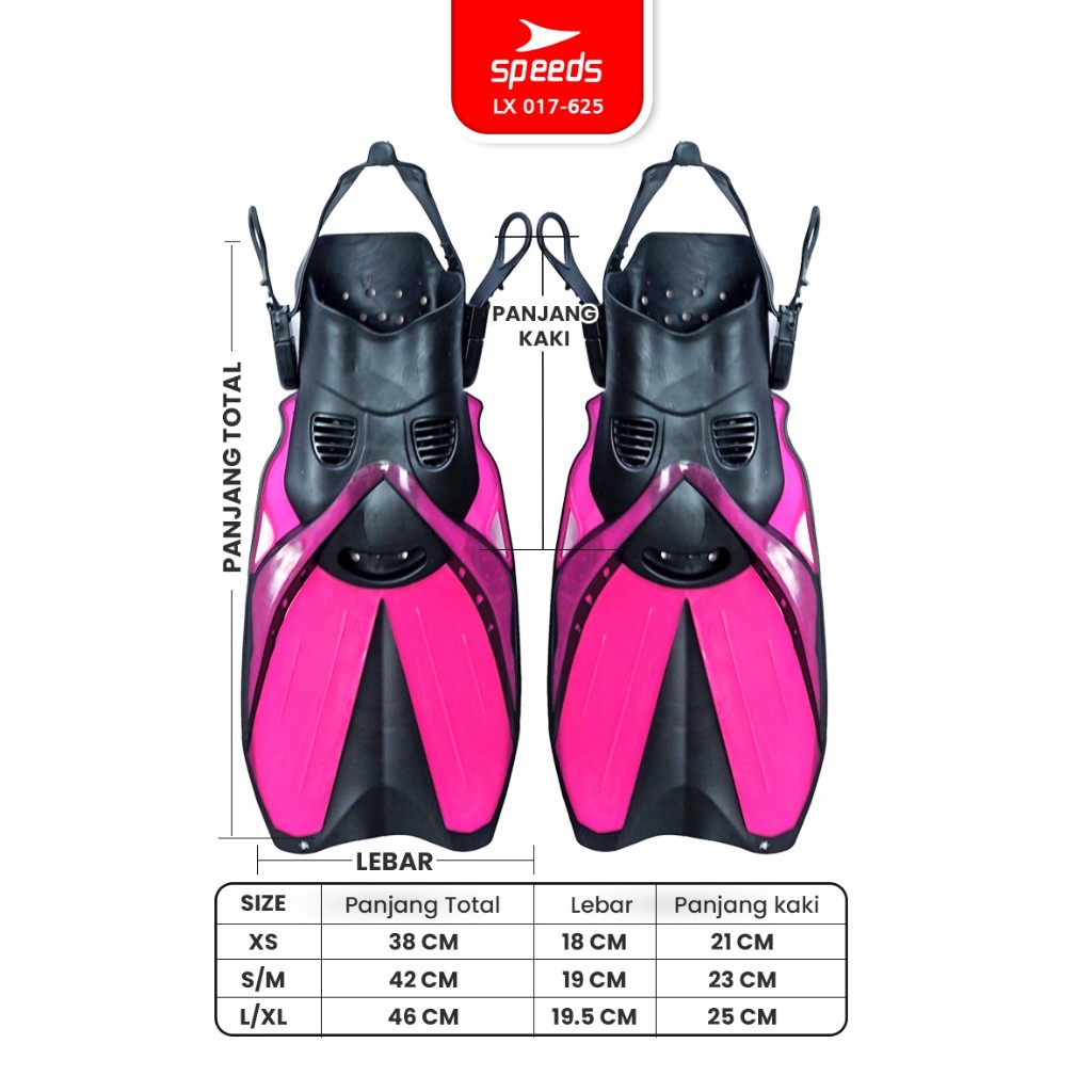 Speeds Indonesia SPEEDS Kaki Katak  017-625