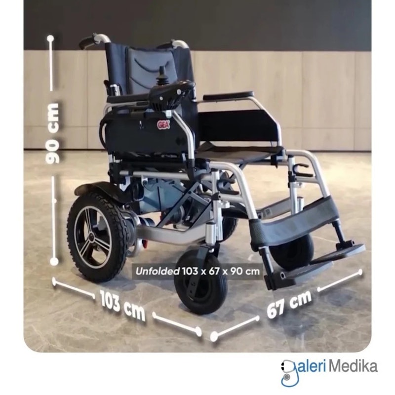 GEA Kursi Roda Elektrik Portable 4
