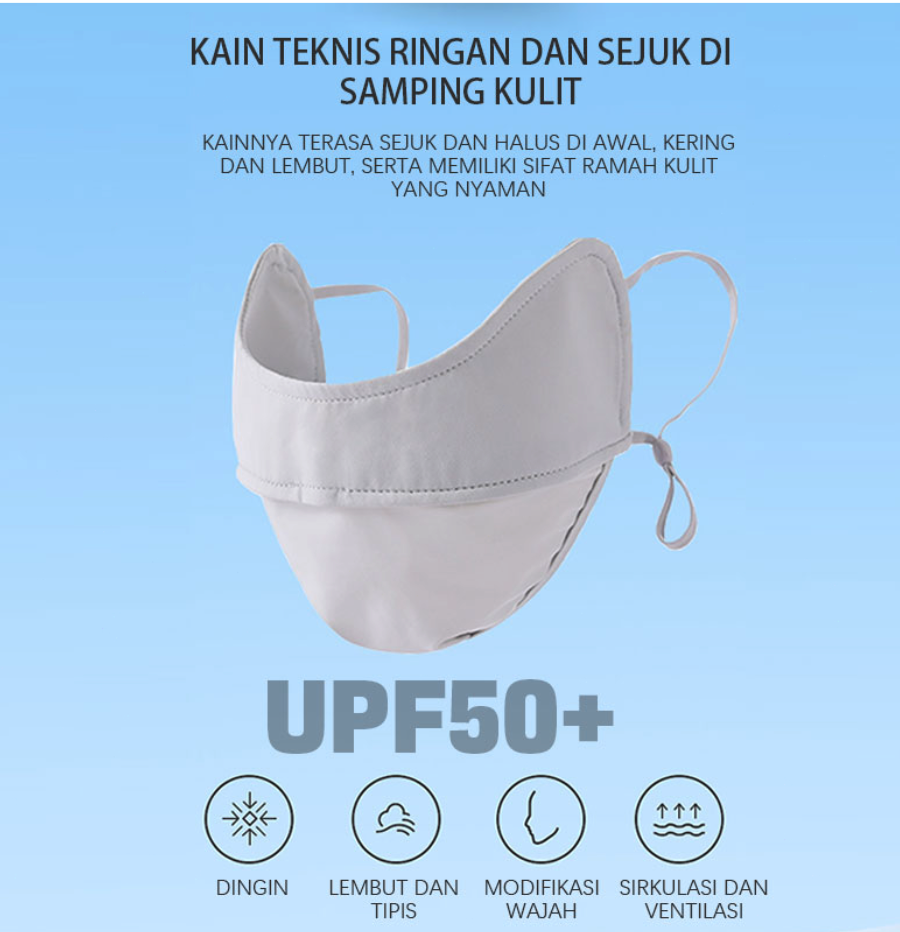 Multifungsi Masker Wajah Anti Ultraviolet 4