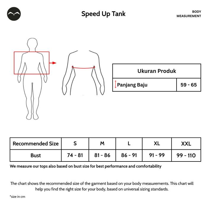 Miniletics Inspirasi Nusantara Internasional Miniletics Speed Up Tank Top Shirt