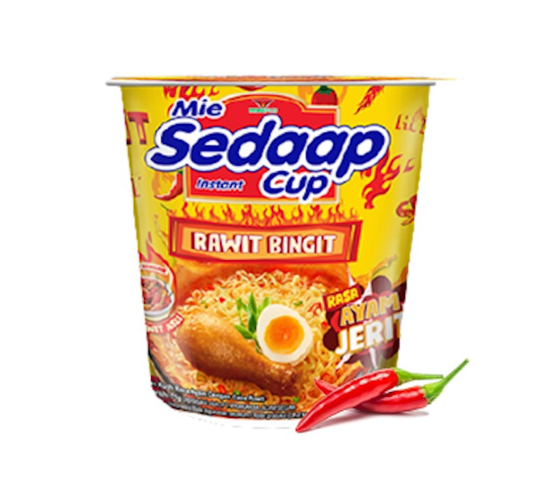 Mie Sedaap Instant Cup Rawit Bingit 1