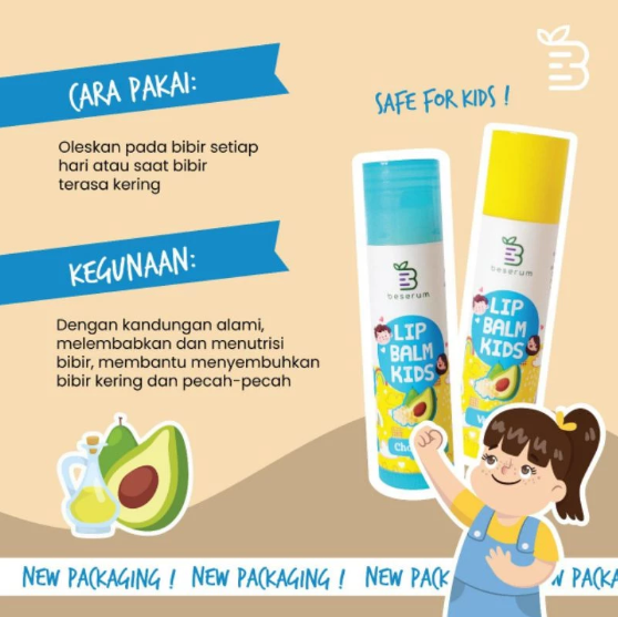 Aquila Magna Beserum Lip Balm Kids Vanilla
