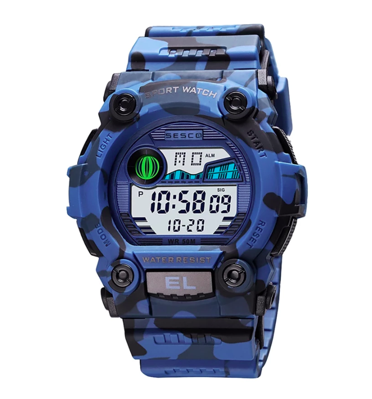 Sesco Jam Tangan Digital Anak 8110 
