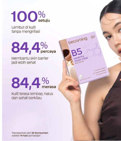 Becoming Becoming B5 Repairing Sheet Mask 
