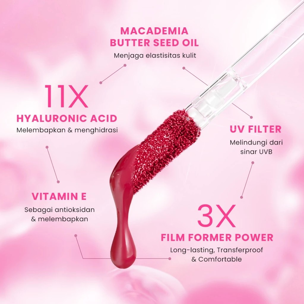 Eka Jaya Internasional Hanasui Next Level Liplast Cream Queen Bee