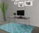 Meja Gaming Lesehan Minimalis 80 cm 1