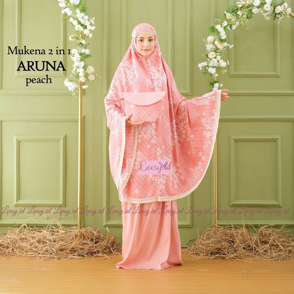 Mukena Dewasa Rayon 2in1 Aruna 4