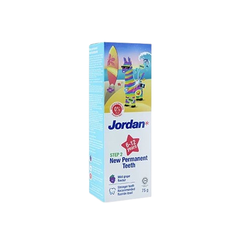 Orkla Jordan Oral Care Kids Toothpaste Step 2