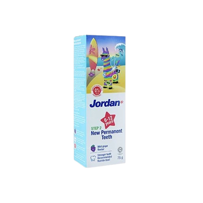 Jordan Oral Care Kids Toothpaste Step 2 2