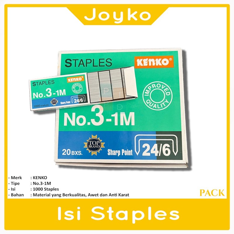 Staples No.3-1M 3