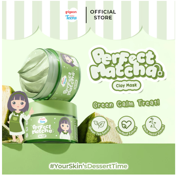 Pigeon Pigeon Teens Perfect Matcha Clay Mask