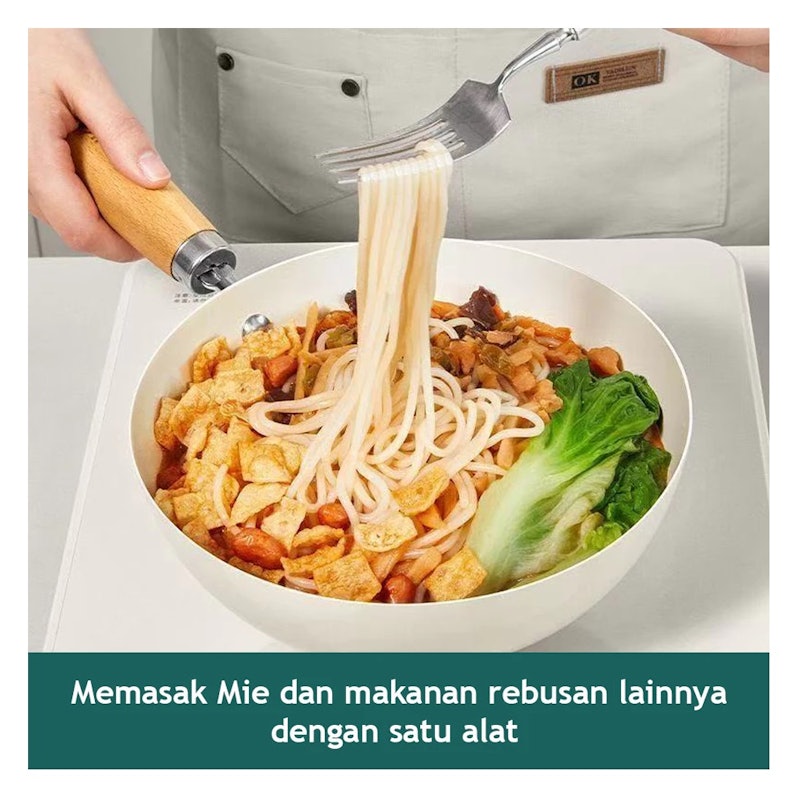 Qiek Milk Sauce Pan Beige 24 cm 3