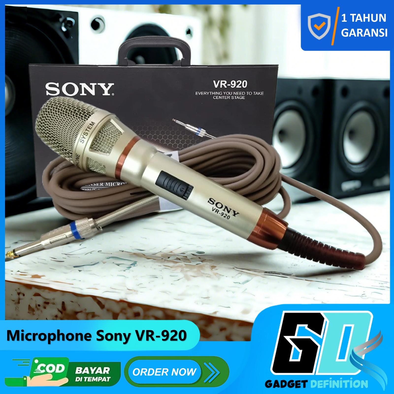 SONY Group Sony Condenser Microphone VR-920
