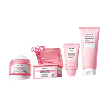 SKINTIFIC ｜ 4PCS Intensive Brightening Skincare Set