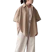 null Sakal Short Sleeve Linen Oversized Shirt 1